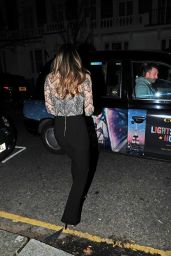 Elizabeth Hurley Night Out Style 12/11/2018