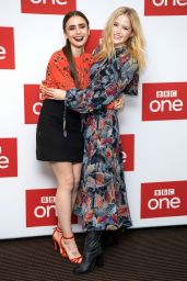 Ellie Bamber and Lily Collins – “Les Miserables” Photocall in London