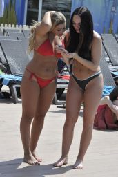 Ellie Young and Hayley Fanshaw in a Bikinis 12/26/2018