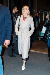 Emily Blunt - Leaving Her Hotel in NYC 12/01/2018