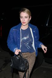 Emma Roberts Night Out - Peppermint Club in West Hollywood 12/27/2018