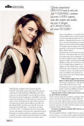Emma Stone - ELLE Magazine Italy January 2019 Issue