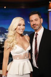 Gwen Stefani Appeared on Jimmy Kimmel Live in LA 12/06/2018
