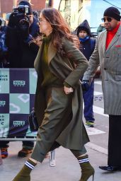 Hailee Steinfeld Arrives at BUILD in NYC 12/18/2018