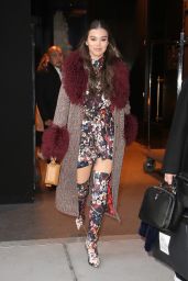 Hailee Steinfeld - Leaving Her Hotel in NYC 12/20/2018