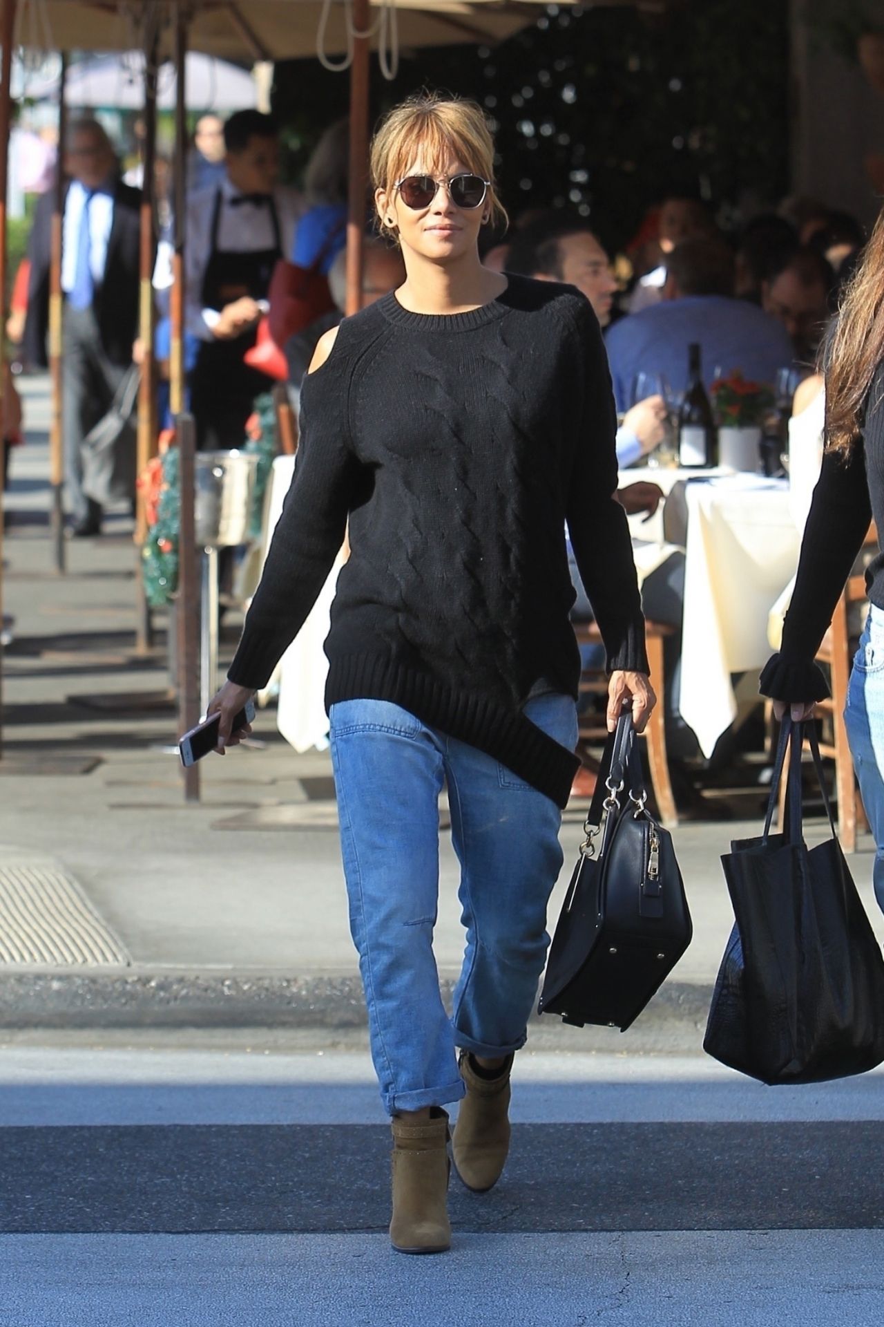 halle berry casual style 2018