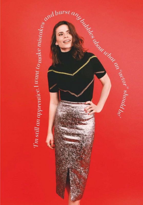 Hayley Atwell - Marie Claire UK January 2019