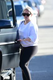 Hilary Duff - Leaving the Gym in LA 12/19/2018