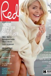 Holly Willoughby - Red Magazine January 2019 Cover and Photos