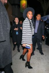 Janelle Monae - The Hearth & Hound Restaurant in Hollywood 12/11/2018