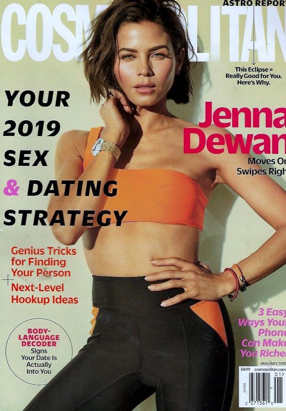 Jenna Dewan - Cosmopolitan January 2019 Cover
