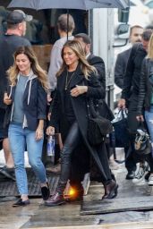 Jennifer Aniston - Arrives at "Jimmy Kimmel Live" in Los Angeles 12/05/2018