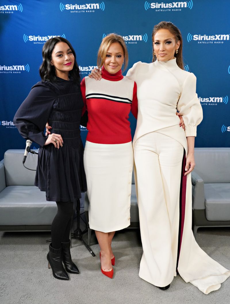 Jennifer Lopez, Vanessa Hudgens and Leah Remini - SiriusXM's Town Hall ...