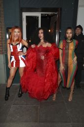 Jesy Nelson, Jade Thirlwall and Leigh-Anne Pinnock at Jade Thirlwall’s Birthday Party in London 12/22/2018