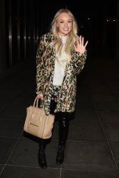 Jorgie Porter - Arriving at RTE Studios For The Podge and Rodge Show in Dublin 12/09/2018
