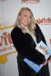 Jorgie Porter - Nativity! The Musical Press Night in London 12/20/2018