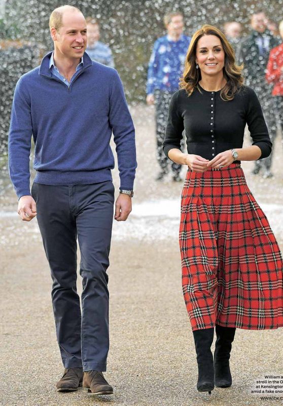 Kate Middleton and Prince William - OK! Magazine UK December 2018 Issue