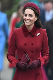 Kate Middleton - Christmas Day Church Service in King