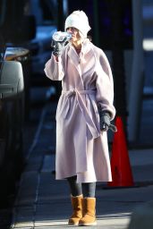 Katie Holmes Street Style - Out in NYC 12/10/2018