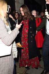 Keira Knightley - Leaving Bafta in Piccadilly in London 12/17/2018