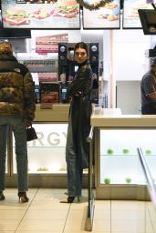 Kendall Jenner at a McDonald