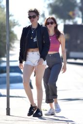 Kristen Stewart and Sara Dinkin - Out for Lunch in LA 12/27/2018