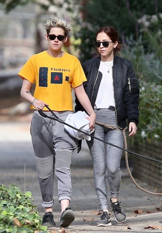 Kristen Stewart - Walking Her Dog in Los Angeles 12/21/2018