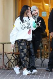 Kylie Jenner and Jordyn Woods - Leaving Dinner in Calabasas 12/01/2018
