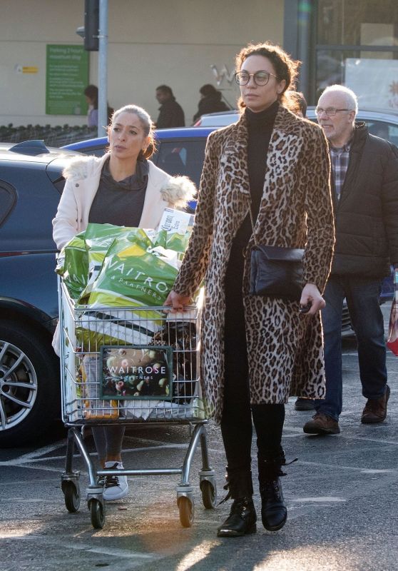 Lilly Becker - Shopping at Waitrose Supermarket in London 12/24/2018