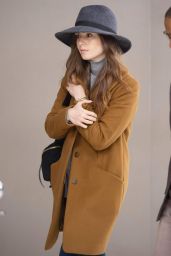 Lily Collins Fall Style 12/02/2018