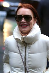 Lindsay Lohan Street Style 12/20/2018