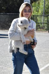 Lucy Hale at the Dog Park in LA 12/08/2018