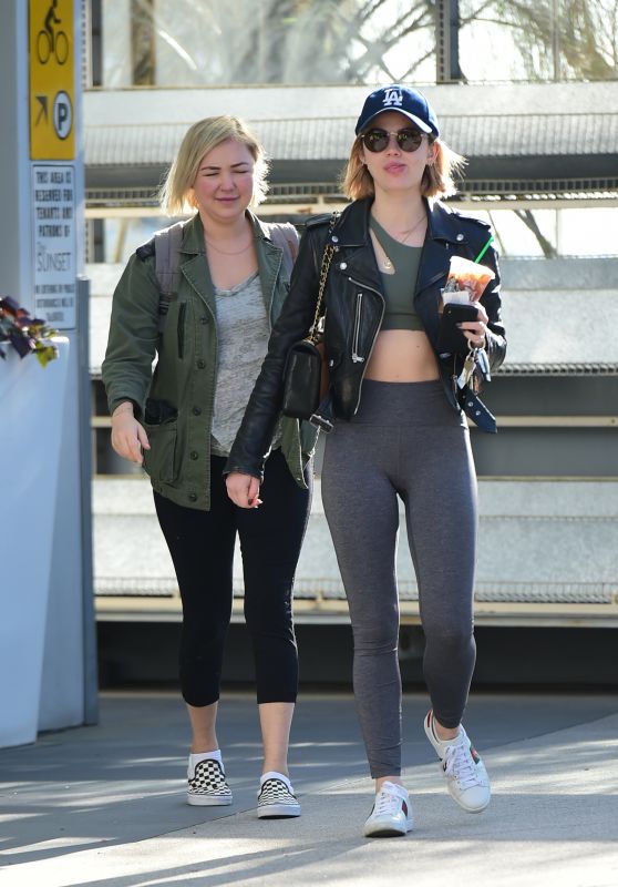 Lucy Hale in Tights 12/01/2018