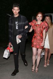 Madelaine Petsch - Night Out in LA 12/01/2018