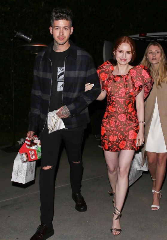 Madelaine Petsch - Night Out in LA 12/01/2018