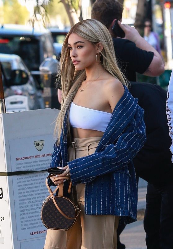 Madison Beer New Hair Color - LA 12/27/2018