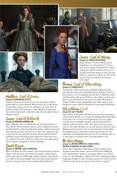 Margot Robbie and Saoirse Ronan - History Scotland - Mary Queen of Scots, December 2018