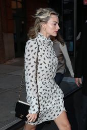 Margot Robbie - Leaving Her Hotel in New York City 12/04/2018
