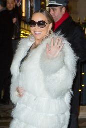 Mariah Carey - Leaving the Plaza Athenee Hotel in Paris 12/07/2018