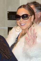 Mariah Carey - Leaving the Plaza Athenee Hotel in Paris 12/07/2018