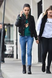 Mila Kunis Street Style - Out in Studio City 12/14/2018