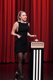 Miley Cyrus Appeared on The Tonight Show Starring Jimmy Fallon 12/13/2018