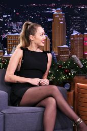 Miley Cyrus Appeared on The Tonight Show Starring Jimmy Fallon 12/13/2018