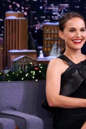 Natalie Portman - Appeared on The Tonight Show Starring Jimmy Fallon in NYC 12/12/2018