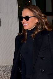 Natalie Portman - Arriving at "The Tonight Show" in NYC 12/12/2018