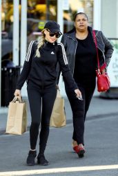 Naya Rivera and Her Mother Yolanda Rivera - Grocery Shopping in LA 12/29/2018