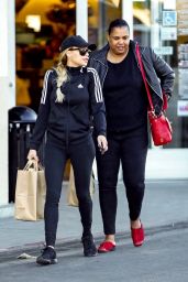 Naya Rivera and Her Mother Yolanda Rivera - Grocery Shopping in LA 12/29/2018