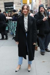 Olivia Cooke - Outside BUILD in NYC 12/12/2018