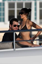 Olivia Culpo in Bikini on a Yacht in Miami 12/30/2018