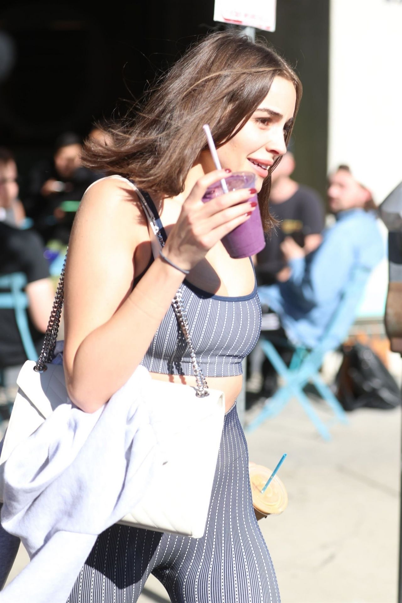 Olivia Culpo in Workout Gear - Leaving a Gym in West Hollywood 12/04